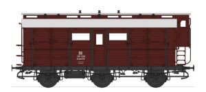 Luxuspferdewagen 105 594 DB IIIb rotbraun mBh - Fine Models 810504 Spur 1